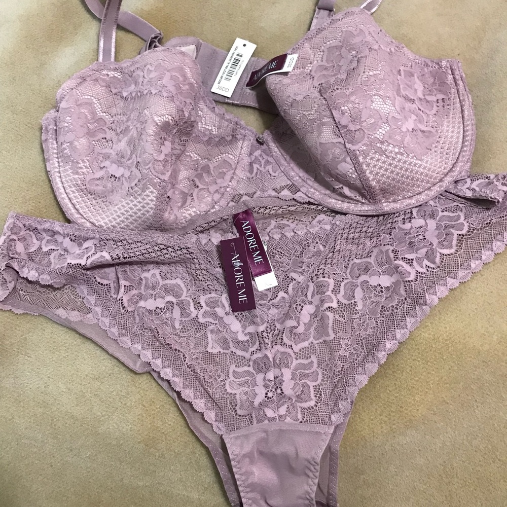 Adore Me bra and panty set. NWT